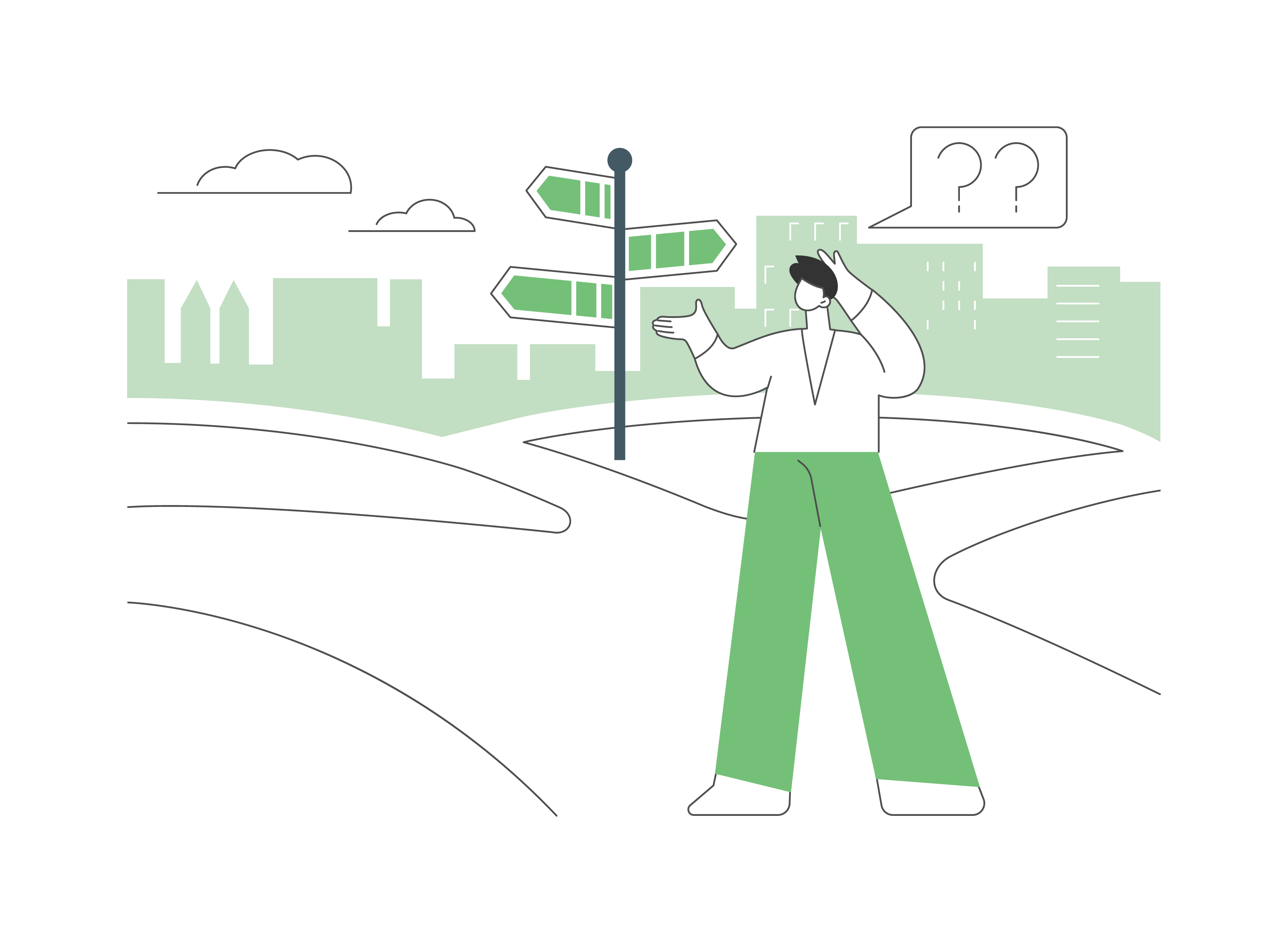 Procurement-infographic alternative_options_man_decisions